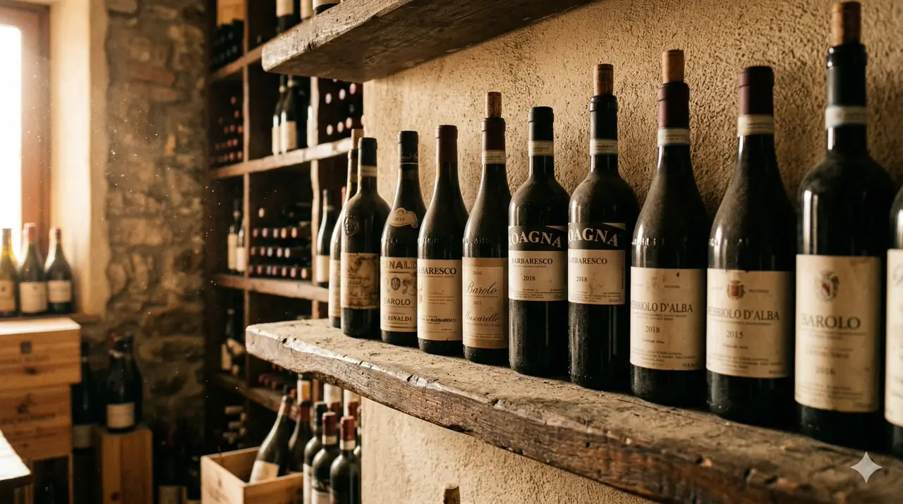 Etagere de bouteilles