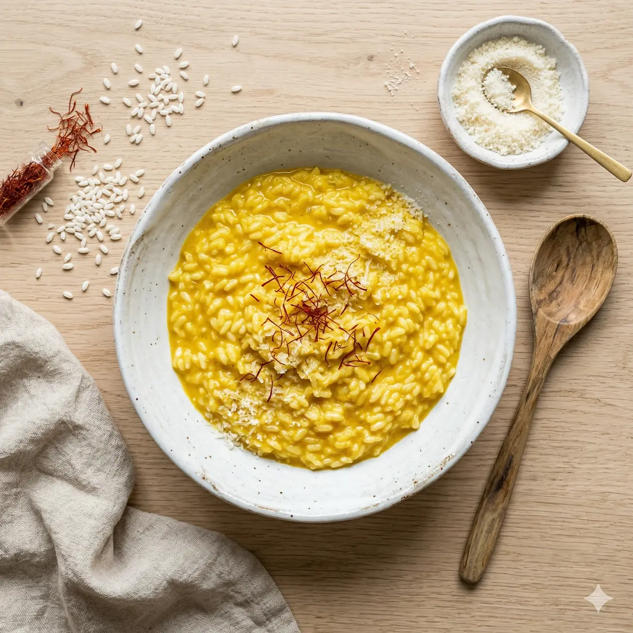 Risotto alla milanese au safran